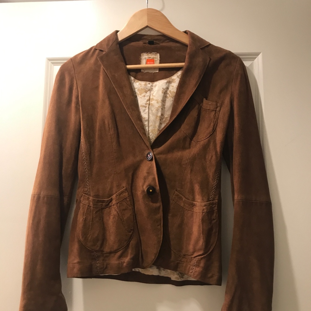 Boss Hugo Boss - "Jenifer " Suede Jacket